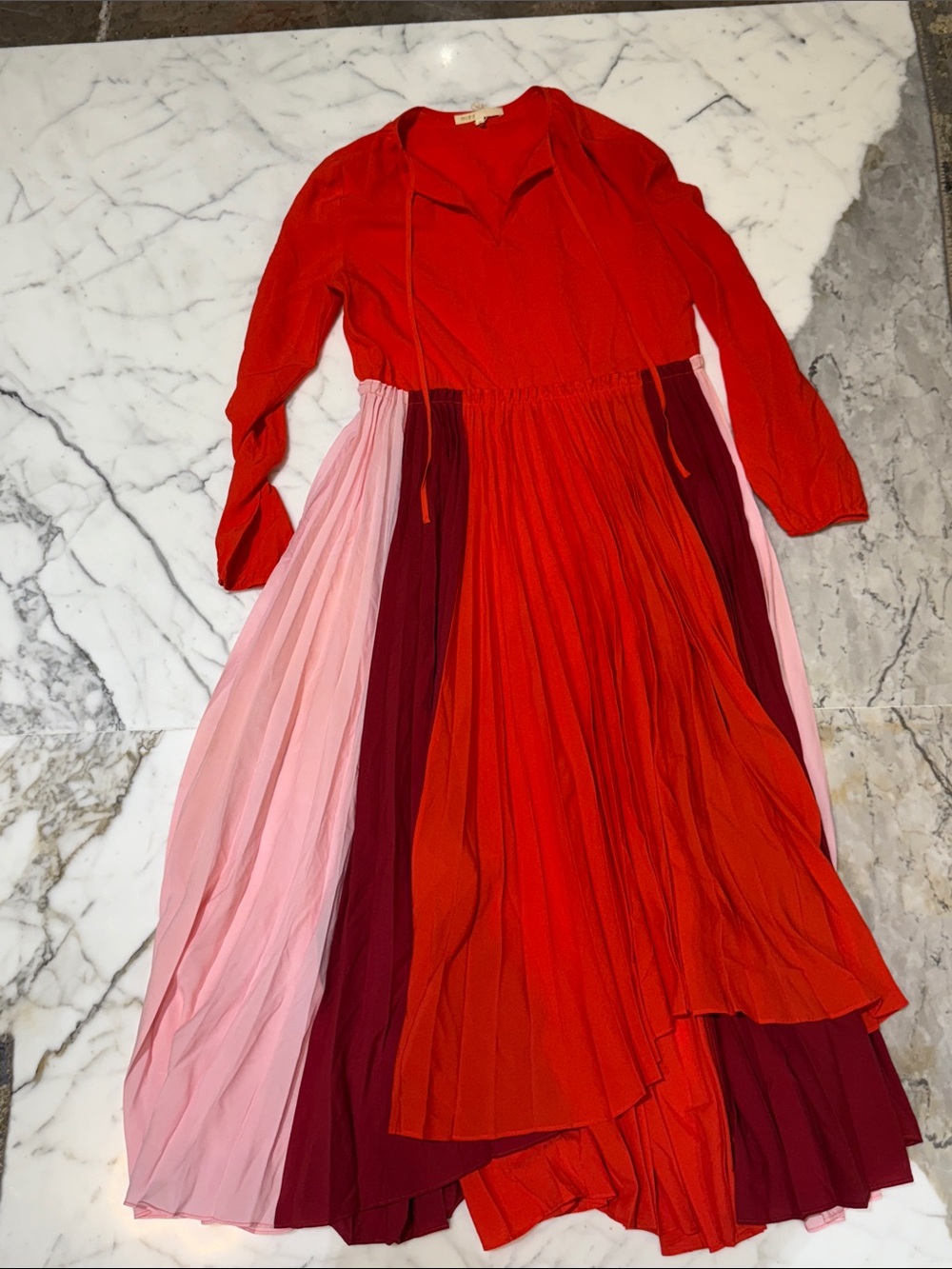 Maje Vibrant Red Dress